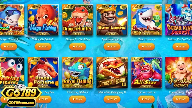 Top 3 game bắn cá đổi thưởng thịnh hành nhất Go789