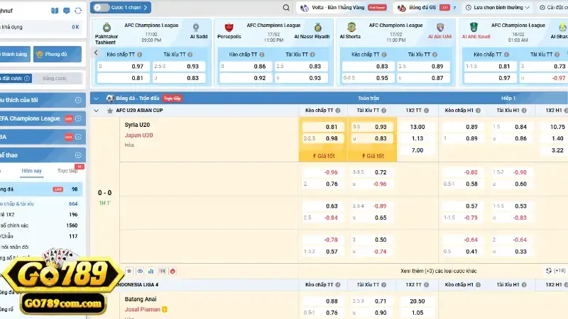 Lưu ý quan trọng khi tham gia cá cược trên Go789