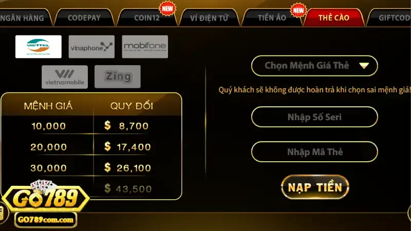 Hướng dẫn xử lý tình huống giao dịch thất bại