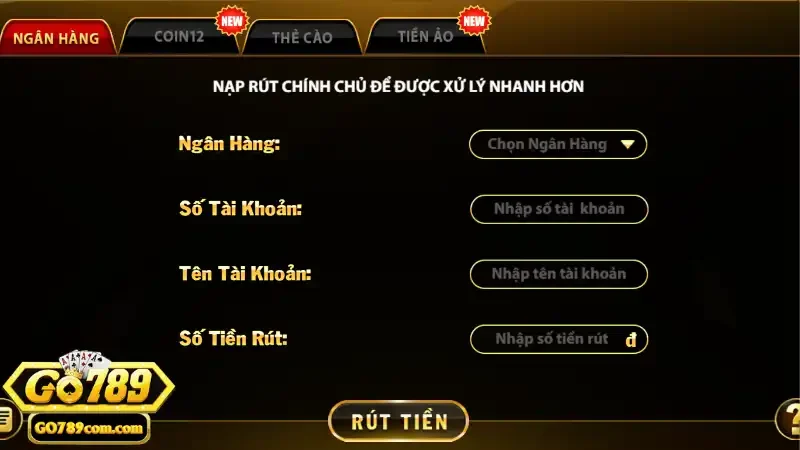 Phí giao dịch cần thanh toán khi thực hiện lệnh rút